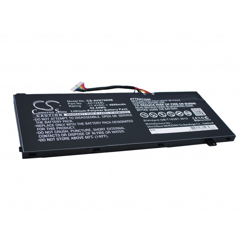 Batterie Acer Mah Wh V Compatible Aspire V Nitro