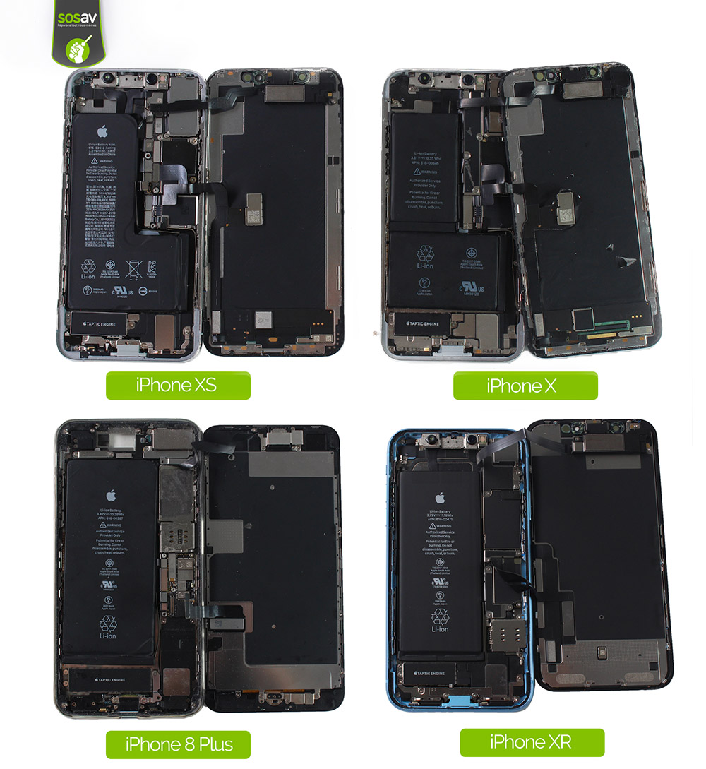 Changer sa batterie iPhone XS, by SOSav 