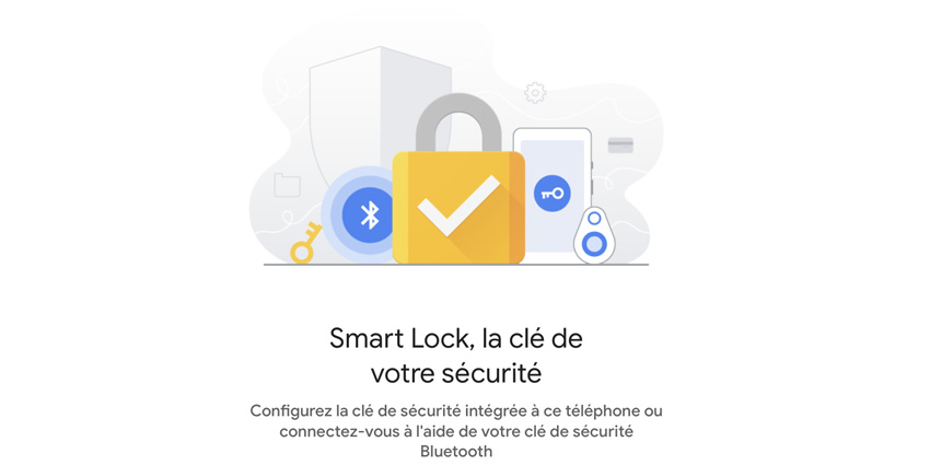 iPhone comme clé sécurité Google