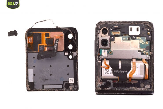 Guide photos remplacement batteries Galaxy Z Flip3 (Etape 13 - image 4)