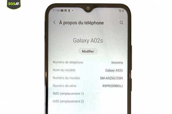 Guide photos remplacement bloc écran Galaxy A02s (Etape 1 - image 1)