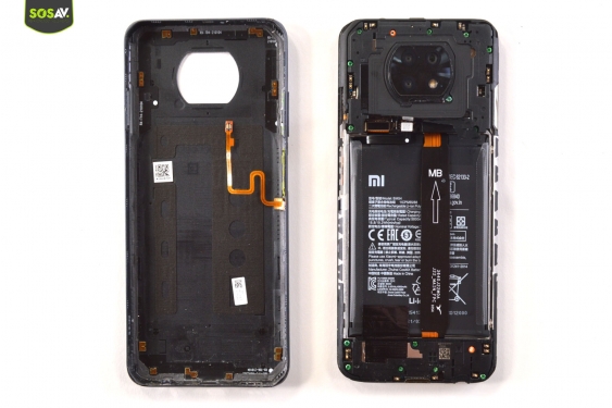 Guide photos remplacement coque arrière Redmi Note 9T (Etape 6 - image 1)