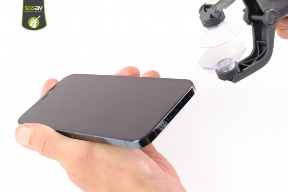 Remplacement de vitre arrière seule (découpe laser) iPhone 12 Pro Max