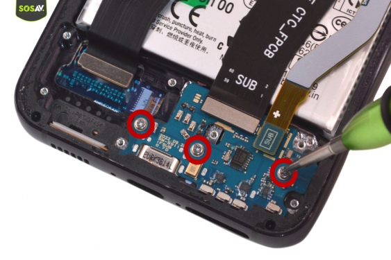 Guide photos remplacement connecteur de charge Galaxy S23 (Etape 13 - image 1)