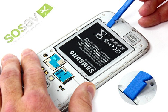 Lecteur Carte SIM / Carte Mémoire ORIGINAL - SAMSUNG Galaxy S4