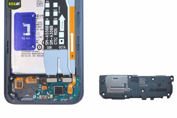 Guide photos remplacement batterie Galaxy A55 (Etape 5 - image 3)