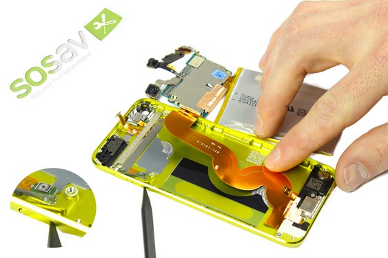 Guide photos remplacement bouton volume iPod Touch 5e Gen (Etape 30 - image 1)