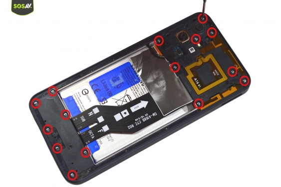 Guide photos remplacement bloc écran Galaxy A16 5G (Etape 4 - image 1)