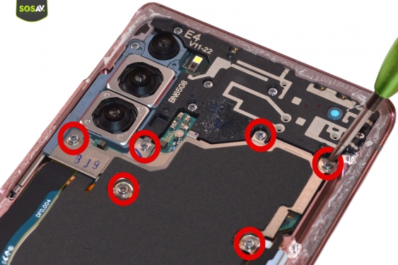 Guide photos remplacement batterie Galaxy Note 20 (Etape 5 - image 1)