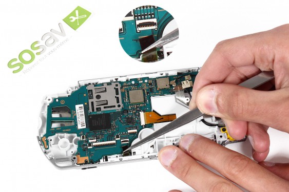 Guide photos remplacement lecteur umd PSP 3000 (Etape 43 - image 2)