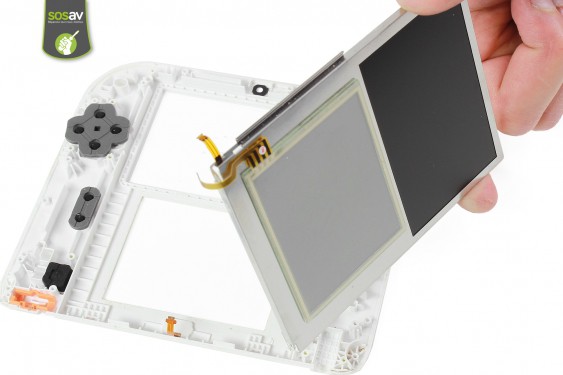 Guide photos remplacement ecran lcd et ecran tactile Nintendo 2DS (Etape 25 - image 4)