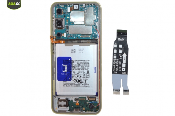 Guide photos remplacement batterie Galaxy A35 (Etape 6 - image 4)