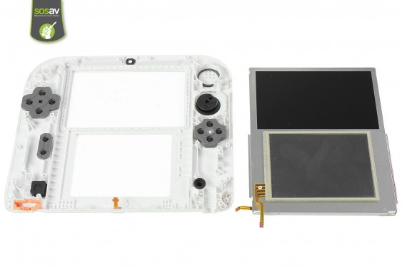 Guide photos remplacement ecran lcd et ecran tactile Nintendo 2DS (Etape 26 - image 1)