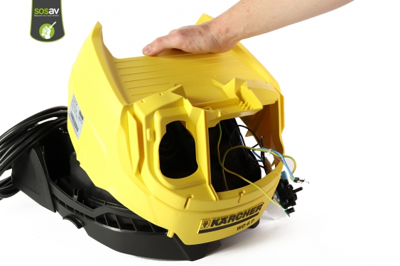 Guide photos remplacement capot supérieur Aspirateur Karcher WD 6 P Premium (Etape 20 - image 3)