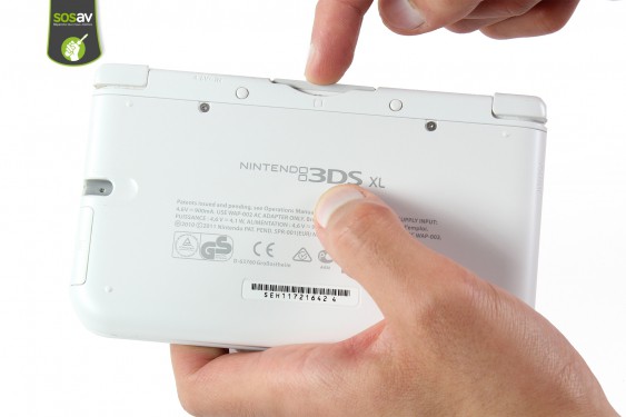 Guide photos remplacement ecran supérieur Nintendo 3DS XL (Etape 4 - image 1)