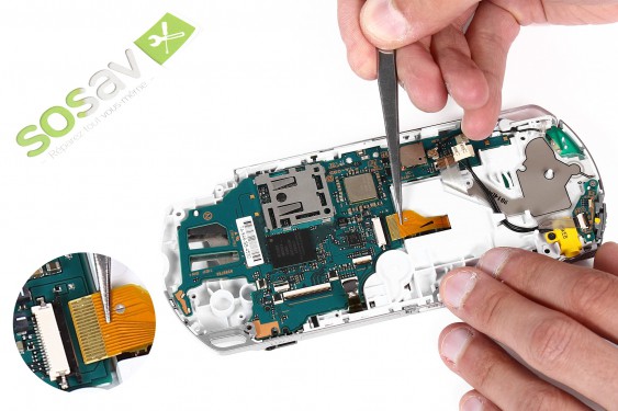 Guide photos remplacement lecteur umd PSP 3000 (Etape 45 - image 2)