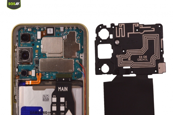 Guide photos remplacement batterie Galaxy A35 (Etape 4 - image 4)