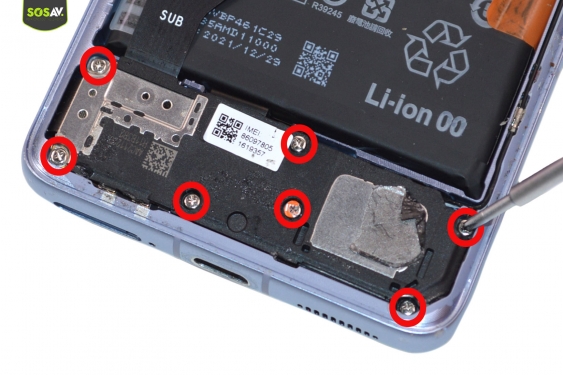 Guide photos remplacement batterie Xiaomi 12 (Etape 5 - image 3)