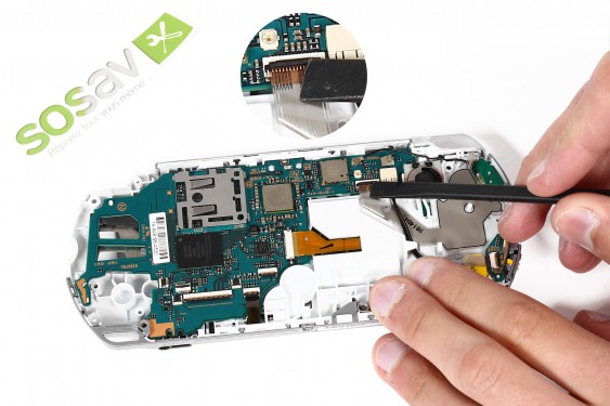 Guide photos remplacement lecteur umd PSP 3000 (Etape 37 - image 2)
