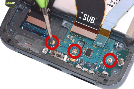 Guide photos remplacement connecteur de charge Galaxy S22+ (Etape 8 - image 1)