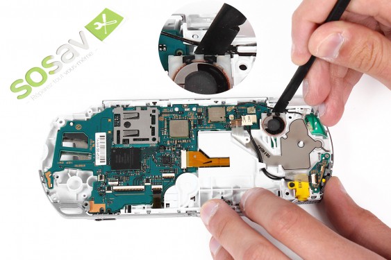 Guide photos remplacement lecteur umd PSP 3000 (Etape 40 - image 2)