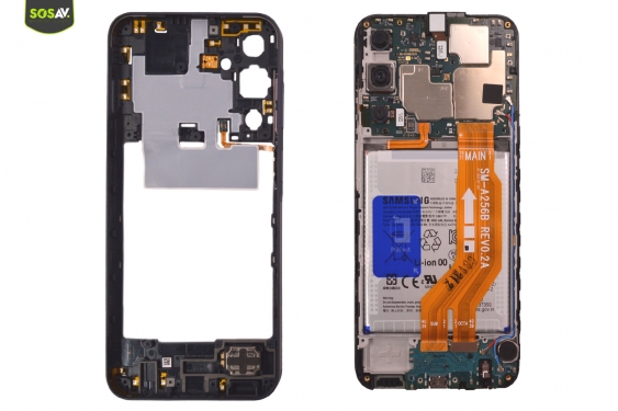 Guide photos remplacement connecteur de charge Galaxy A25 5G (Etape 5 - image 5)