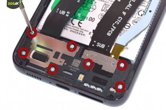 Guide photos remplacement connecteur de charge Galaxy S23 (Etape 8 - image 1)