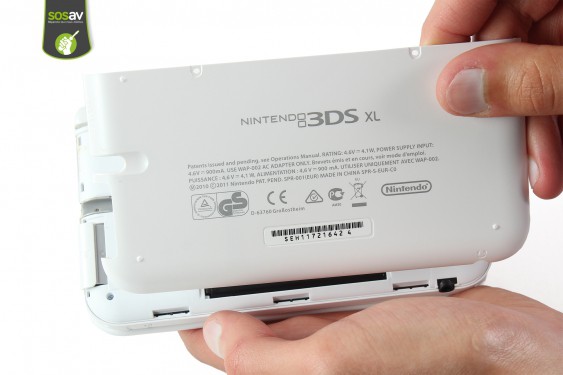 Guide photos remplacement ecran supérieur Nintendo 3DS XL (Etape 6 - image 4)