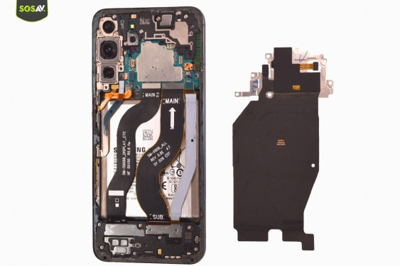 Guide photos remplacement connecteur de charge Galaxy S22+ (Etape 4 - image 5)