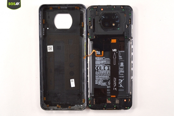 Guide photos remplacement coque arrière Redmi Note 9T (Etape 4 - image 2)