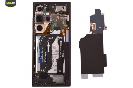 Guide photos remplacement connecteur de charge Galaxy S24 Ultra (Etape 4 - image 4)