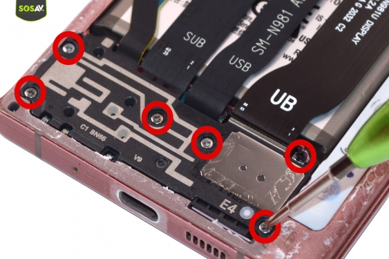 Guide photos remplacement batterie Galaxy Note 20 (Etape 8 - image 1)