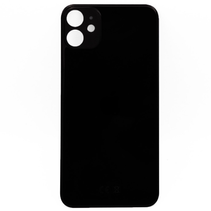 Vitre Arrière Noire iPhone 11 (Sans Logo) - MYPART
