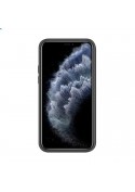 Coque en silicone iPhone XR avec intérieur en microfibres - Noire photo 2