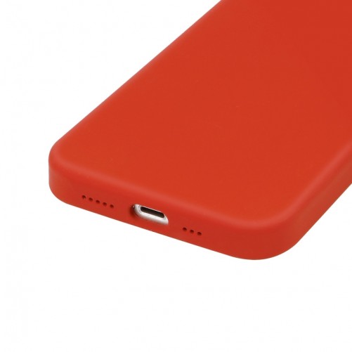 Coque en silicone Samsung Galaxy A23 5G intérieur en microfibres - Rouge de Mars photo 4