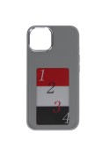 Coque photo grise personnalisable E-Ink pour iPhone 14_photo3