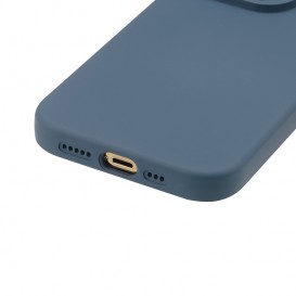 Housse silicone Bleu marine - iPhone 11 photo 4