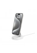 Support de charge rapide Qi2 (chargeur inclus) blanc - BELKIN photo 3