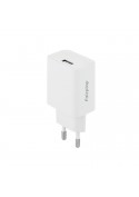 Chargeur secteur 12W - câble USB A (Blanc) photo 1