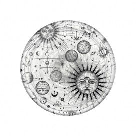 PopSockets Poignée téléphone - Translucent Cosmic Sun photo 3