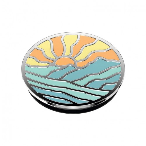 PopSockets Poignée téléphone - Enamel Mountain Rays photo 2