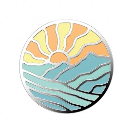 PopSockets Poignée téléphone - Enamel Mountain Rays photo 3