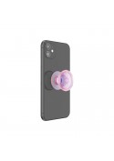 PopSockets Poignée téléphone - Pink Iridescent Translucent photo 5