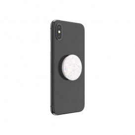 PopSockets Poignée téléphone - Iridescent Confetti White photo 3