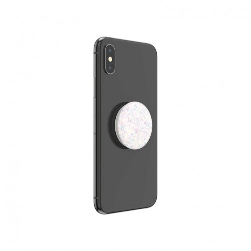 PopSockets Poignée téléphone - Iridescent Confetti White photo 3