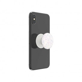 PopSockets Poignée téléphone - Iridescent Confetti White photo 4