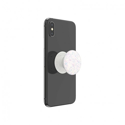 PopSockets Poignée téléphone - Iridescent Confetti White photo 4