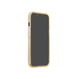 Coque strass iPhone 14 Plus - Or photo 1