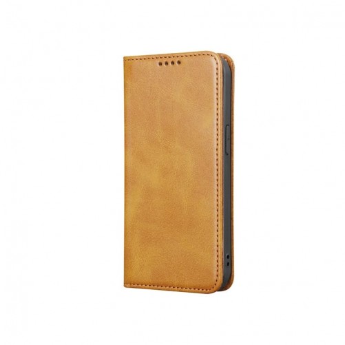 Etui portefeuille à clapet Galaxy A14 5G - Marron photo 1