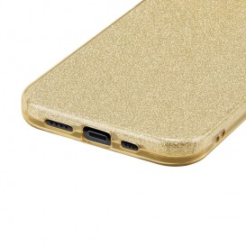 Coque strass iPhone 11 - Or photo 3